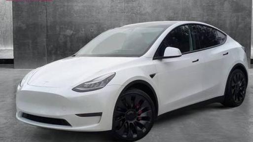 TESLA MODEL Y 2020 5YJYGDEF9LF046841 image